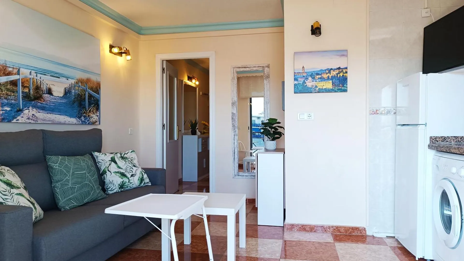 Apartment Riv - Reformado, Terraza Con Vistas Al Mar, 1 Dormitorio, 800 Metros De La Playa Torremolinos